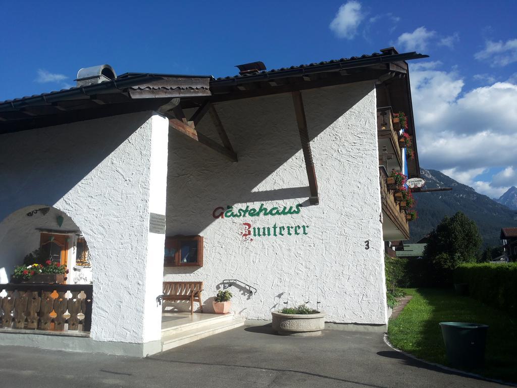 Gaestehaus Zunterer Wallgau Bagian luar foto