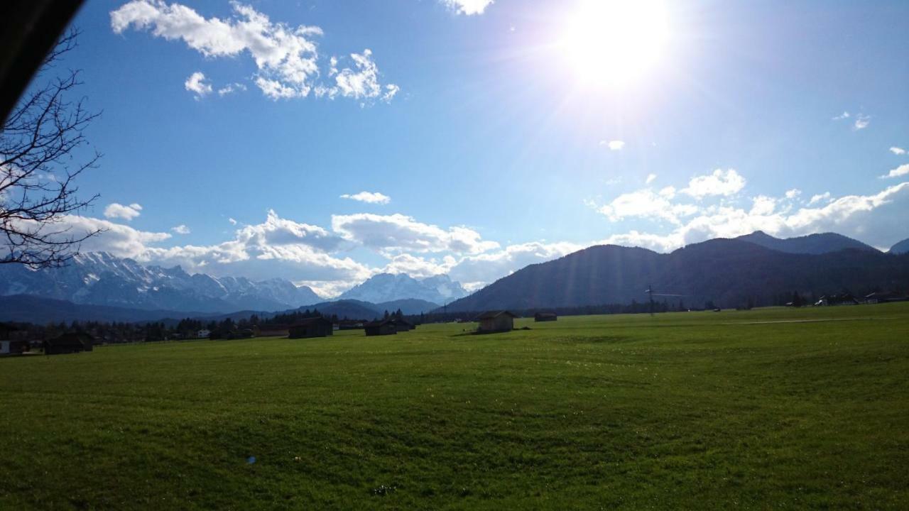 Gaestehaus Zunterer Wallgau Bagian luar foto